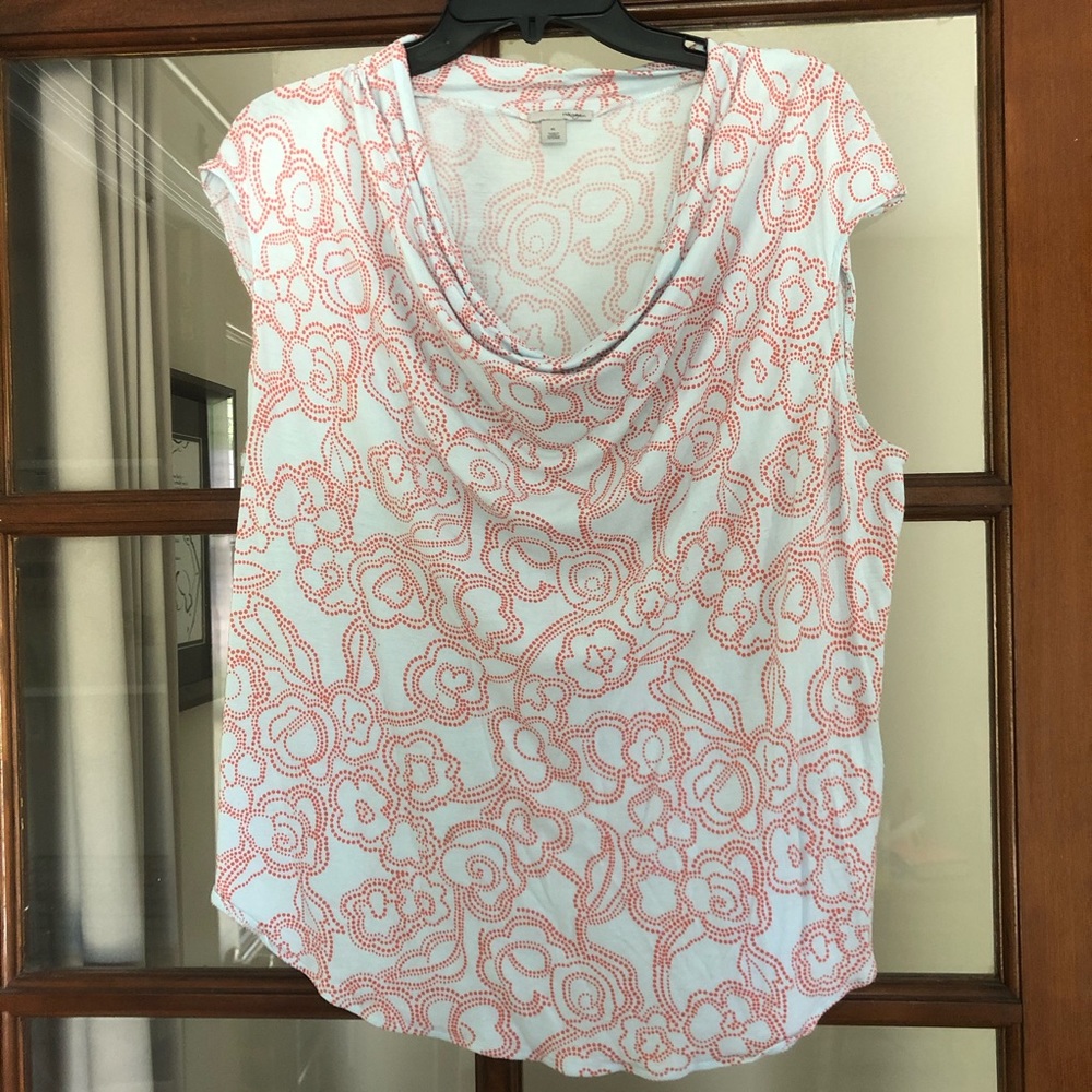 Halogen XL draped neck top